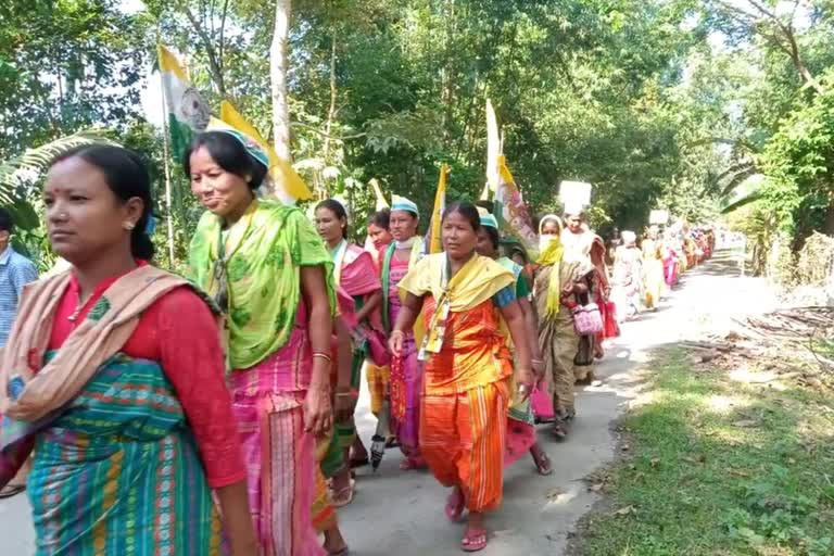 UPPL members road rally At Baksha