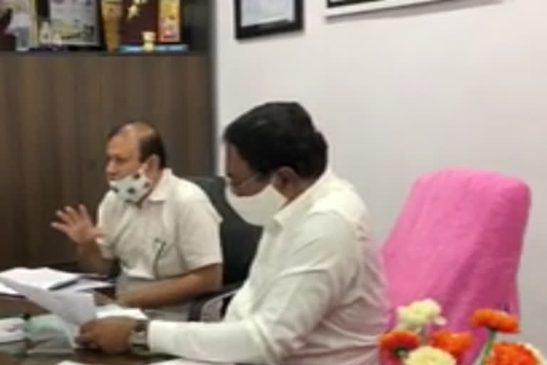 minister errabelli dayakar rao review on development works