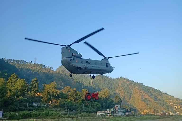 Chinook helicopters