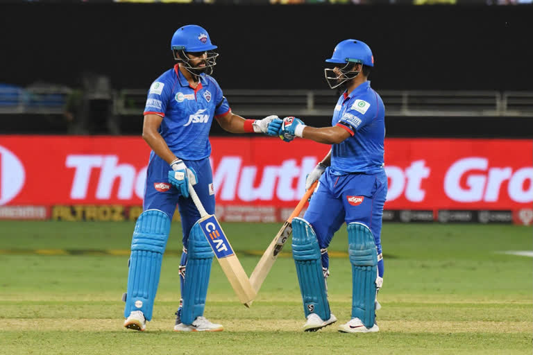 220 run target for delhi capitals to win