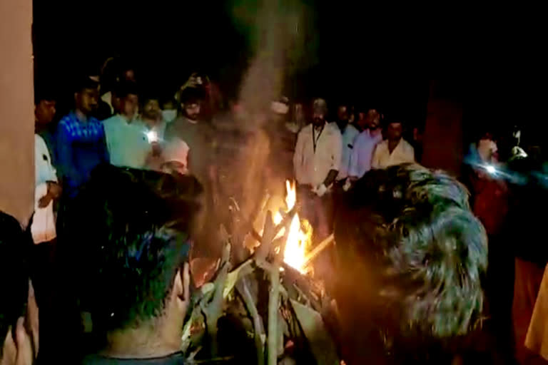 ballabhgarh nikita dead body cremated under police supervision