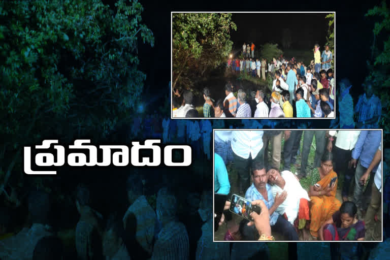 a-jeep-fell-into-well-with-the-fifteen-passengers-in-gavicharla-of-warangal-rural-district