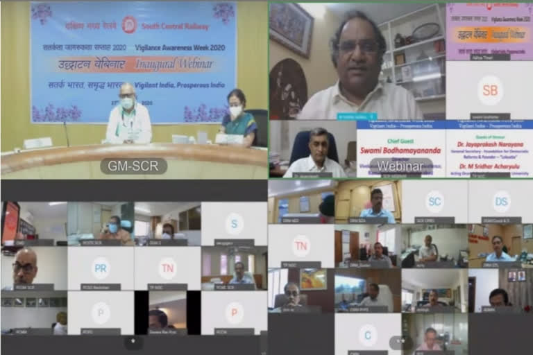 southern central railway zone webinar