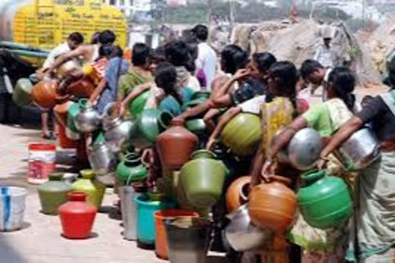 Drinking water problem in villages in Bagepalli Taluk