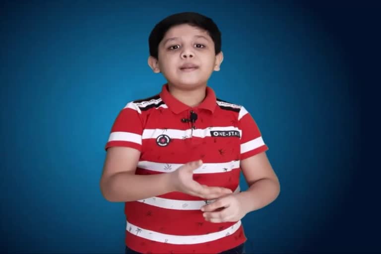 8-year-old Aditya Agarwal has been teaching computer coding to children in Palwal