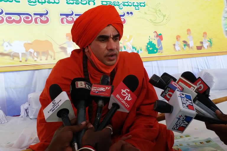 Swamiji's reaction to Sri Basava's victory over reservation