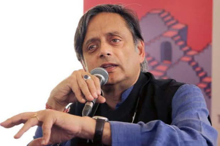 ബിഹാർ നിയമസഭാ തെരഞ്ഞെടുപ്പ്  ശശി തരൂർ  Bihar votes  Bihar votes  Shashi Tharoor remind voters of migrant crisis