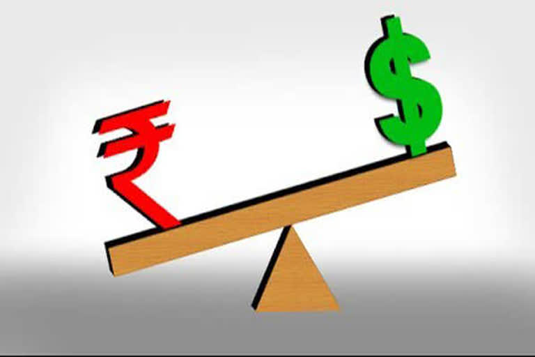 Rupee 16 paise weaker