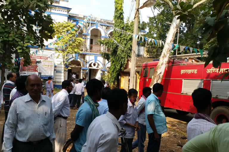 Fire in Pakur subdivision office premises