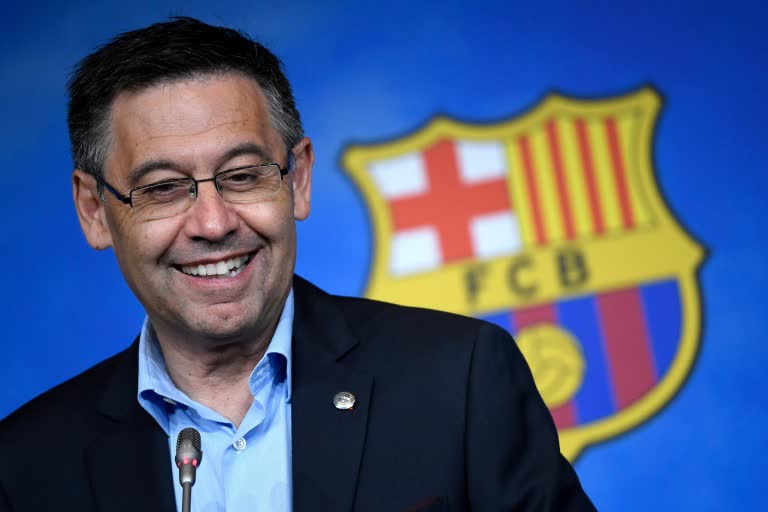 Barcelona fc president josep maria bartomeu resigns