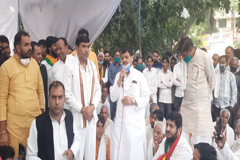 shivpal singh yadav supported farmers protest ghaziabad