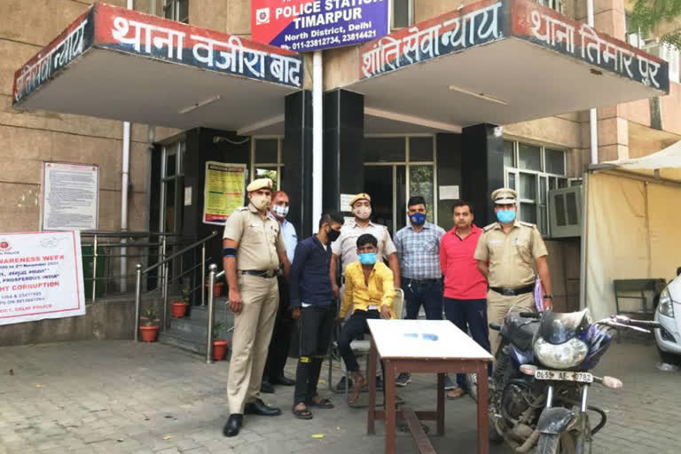 Timarpur police arrested 2 accused for firing within 24 hours
