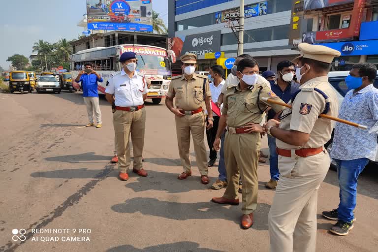 Commissioner Vikas Kumar visit to Thokkattu National Highway 66