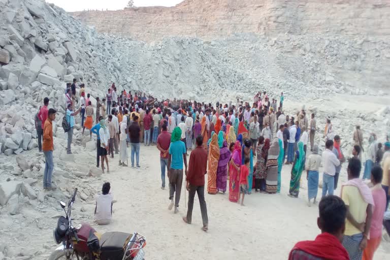 laborer died in stone mine in mirzapur