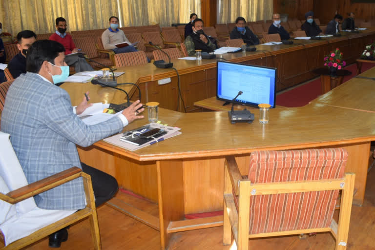 DC Aditya Negi organize Monthly meeting of Environment Committee in Shimla