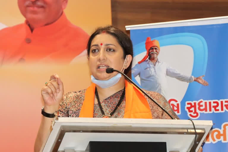 Union Minister Smriti Irani Tests Positive For Coronavirus