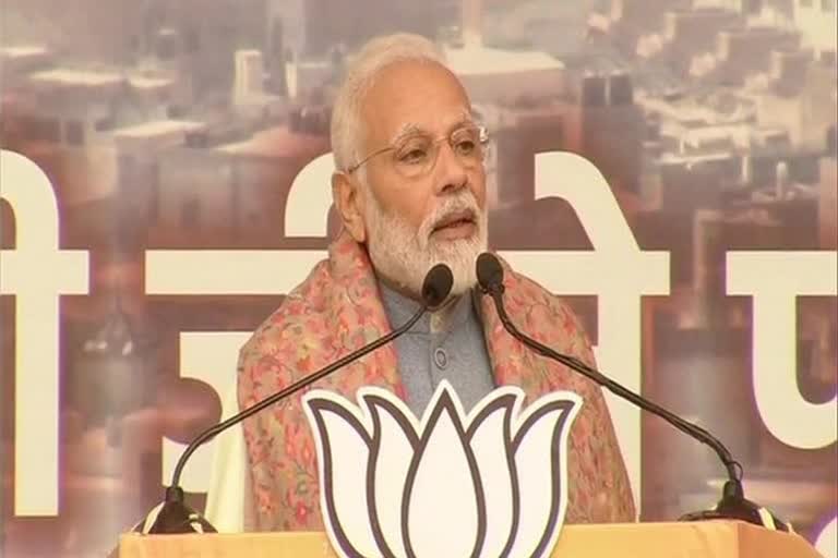 PM Modi warns Bihar voters against 'jungle raj'