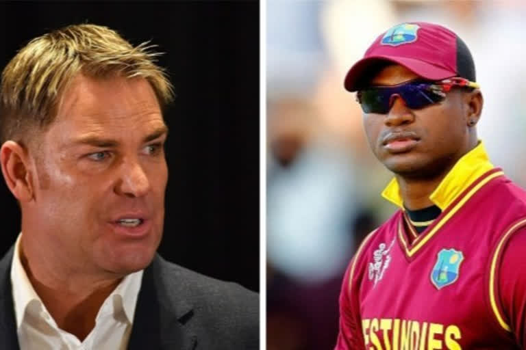 Shane Warne, Marlon Samuels