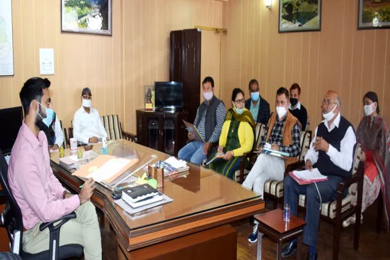 Child Protection Committee meeting in mandi