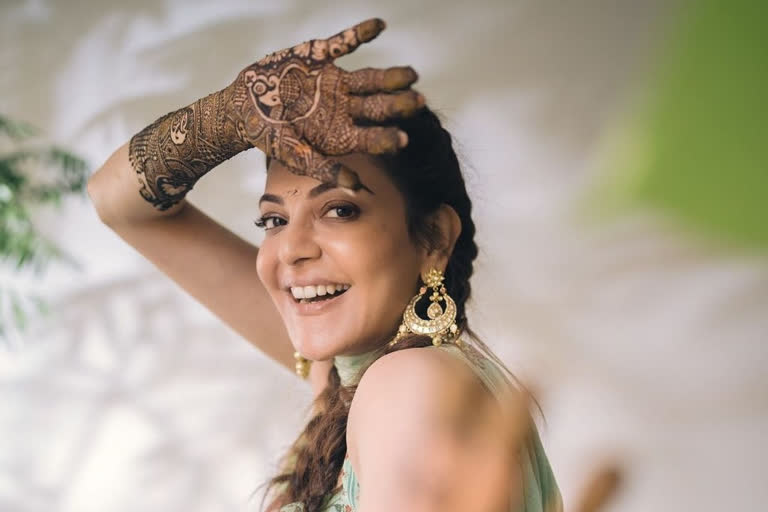 Kajal Agarwal shares glimpse of her mehandi ahead of wedding day