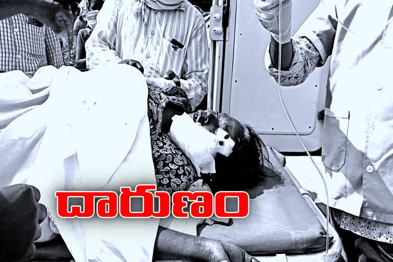 Attack on VRA Lakshmi in Bodhan, nizamabad district