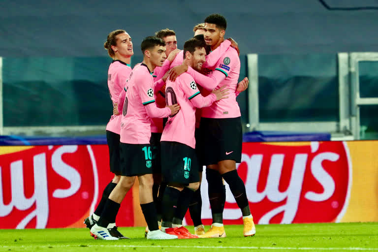 Barcelona defeat Ronaldo-less Juventus in Champions League