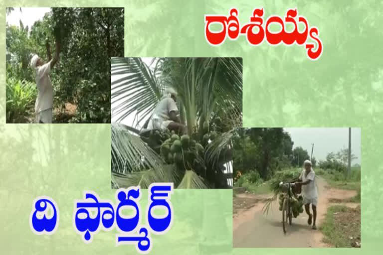 special package on old man farming in guntur district