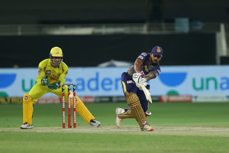 IPL 2020: Nitish Rana guides KKR to 172 for 5 against CSK