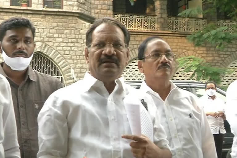 farmer minister nakka andhbabu demand to take action on illegal sand transport in guntur district