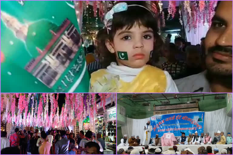 The celebration of Eid Milad-un-Nabi in Indore started from the night