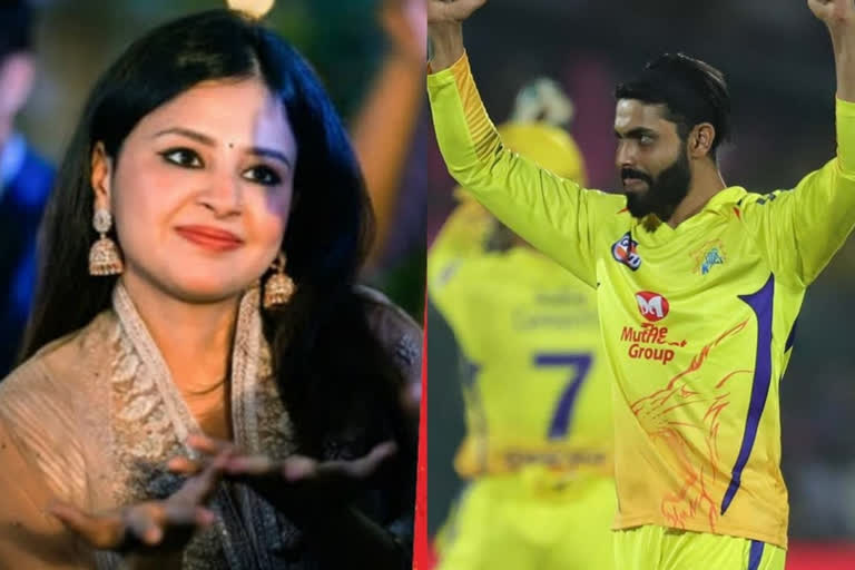 Sakshi Dhoni Reacts Ravindra Jadeja's Hitting