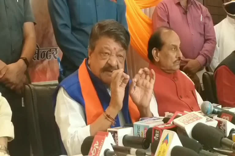 BJP National General Secretary Kailash Vijayvargiya