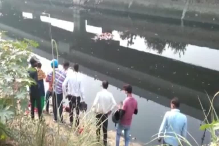 12 year old girl dead body found in canal near vaishali