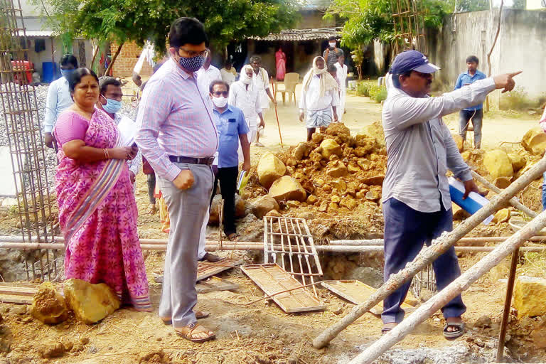 collector hanumantharao visit at rythu vedika bhavan at medak district