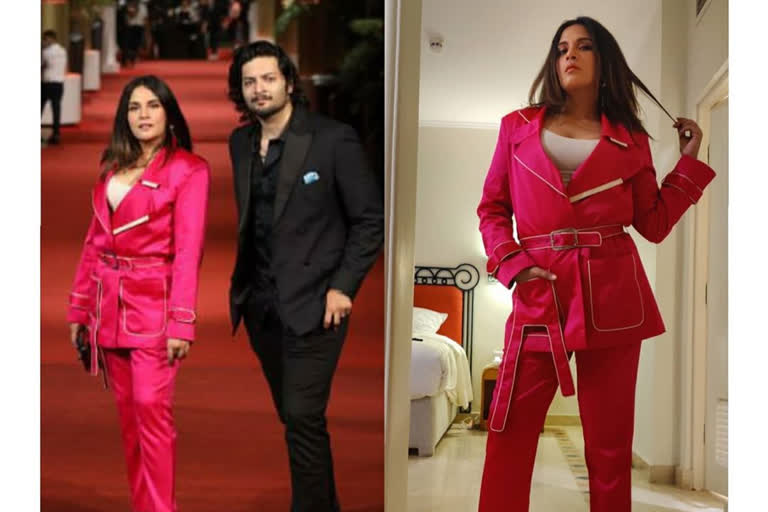 Richa Chaddha and Ali Fazal attends Charlie chaplin concert in Egypt