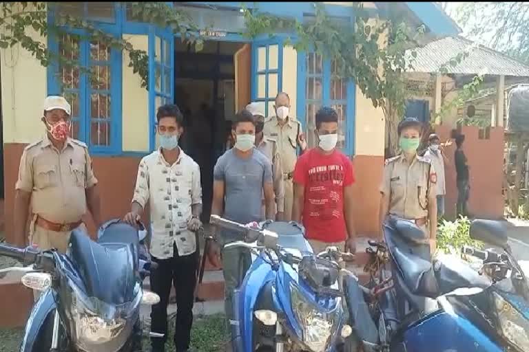 bokajan-police-apprehanded-3-thives-with-stolen-motor-cycle