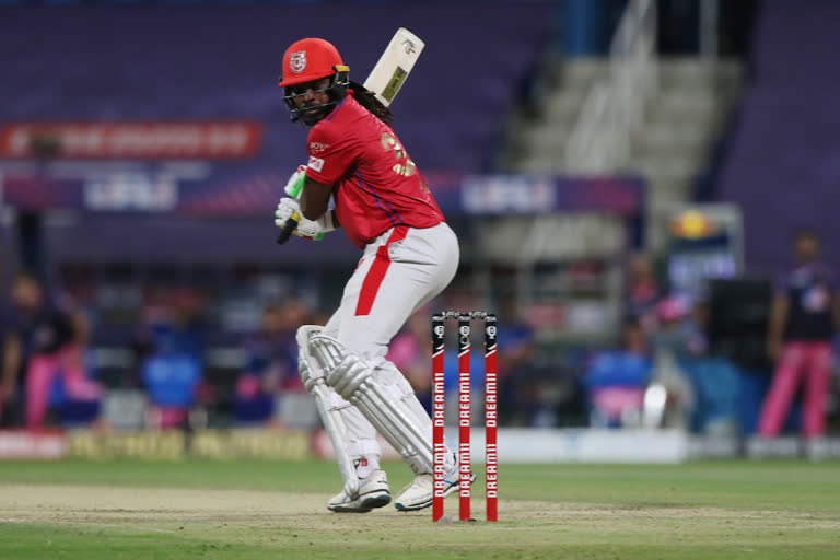 IPL 2020: Gayle storm helps KXIP post 185 for 4 against RR