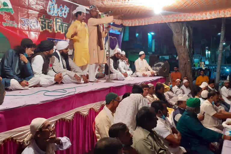 eid milad un nabi celebrated with simplicity in kaimur