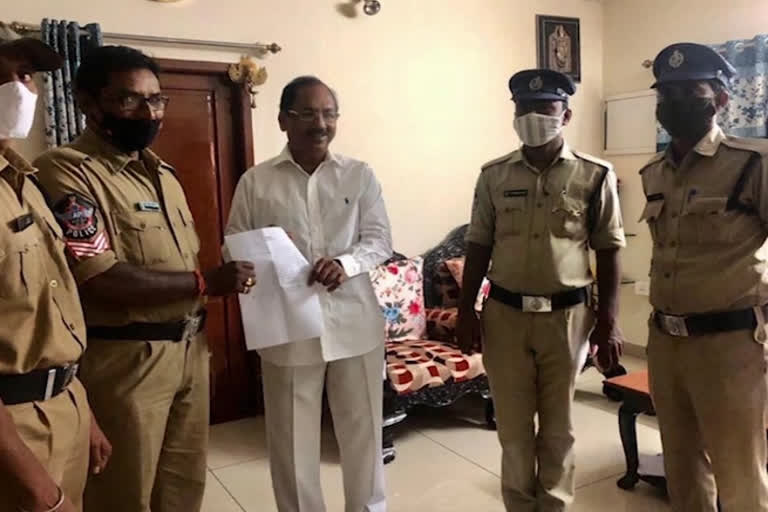 police notices in tdp leaders