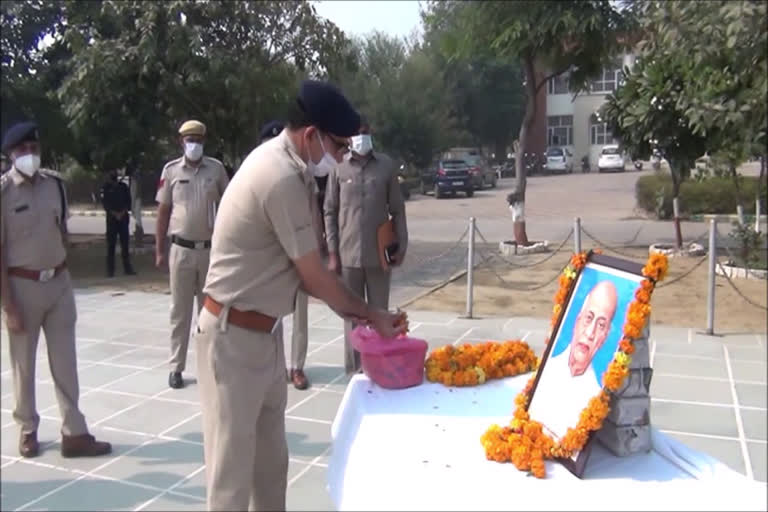 palwal police celebrated 145th sardar patel birth anniversary as national unity day