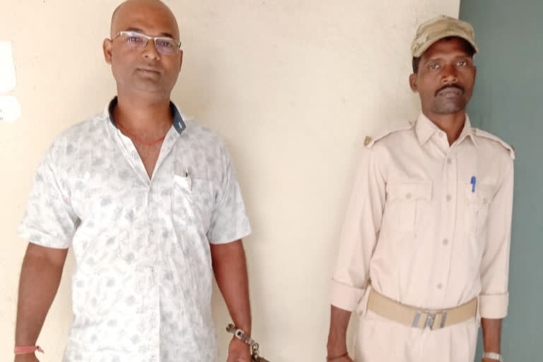 panchayat samiti member arrested in giridih