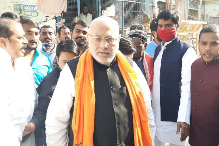 Prahlad Modi in Ayodhya