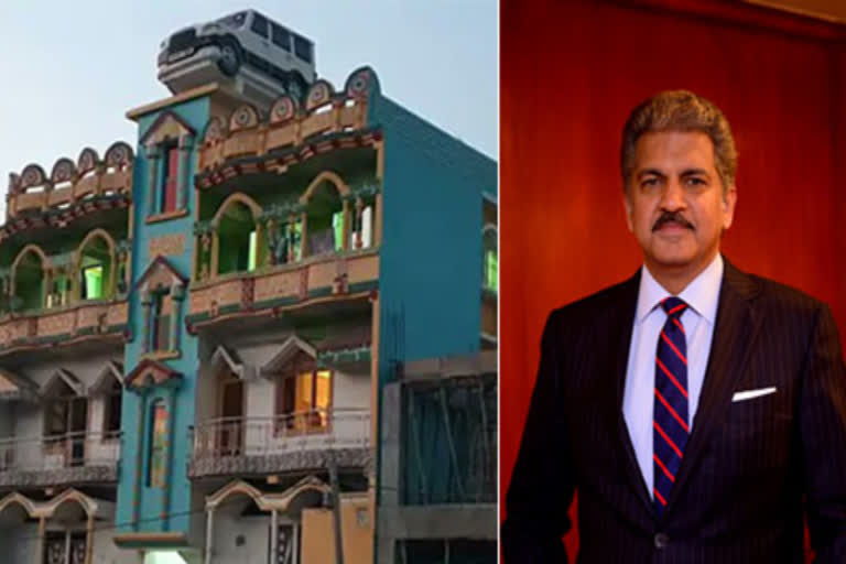 Scorpio-water-tank-on-roof-top-Anand-mahindra-praises