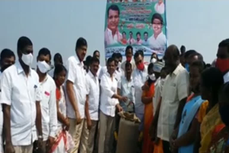 MLA Gadari Kishor Kumar toured in Yadadri district