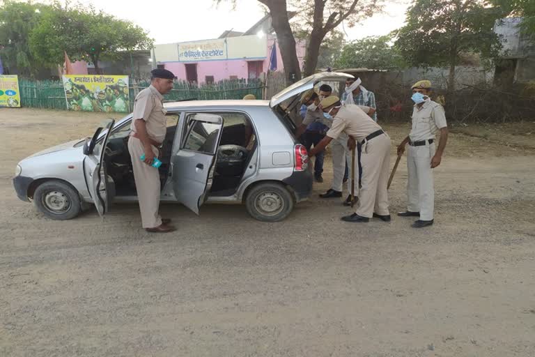 bhiwani police launched intensive checking campaign in night