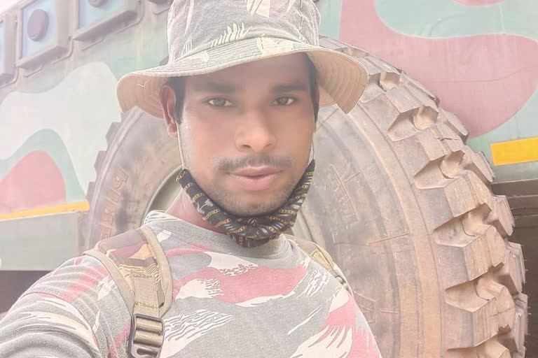 crpf jawan suicide on his own service revolver