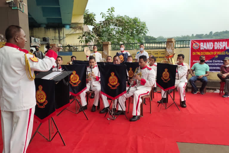 assam police music program at jalukbari