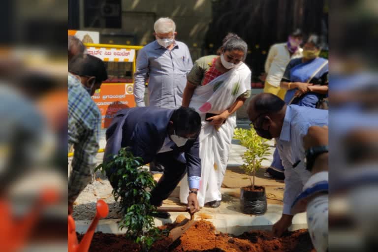 Planting Program under Smart City Project as part of World Cities Day