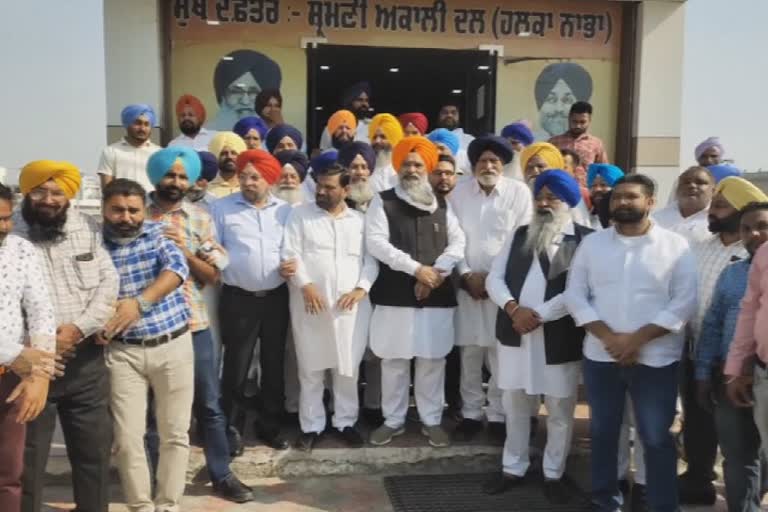 Chandumajra arrives to review arrangements for the November 2 demonstration in nabha