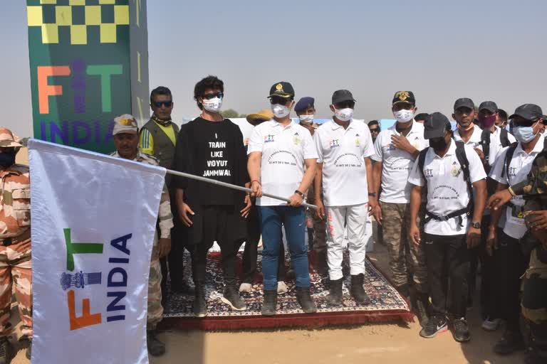 200-km 'fit India' walkathon flagged off in Rajasthan desert says Union Sports Minister Kiren Rijiju